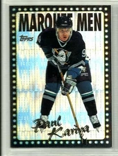 1995-96 Topps Marquee Men Power Boosters Paul Kariya Anaheim Ducks #7