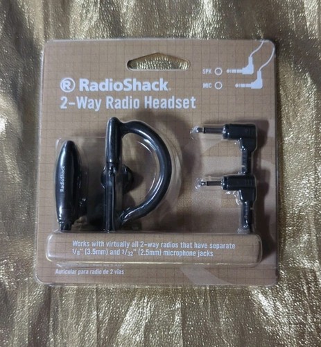 Radioshack 2-Way Radio Hands-Free Headset 2100184