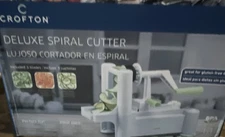 CROFTON Deluxe Spiral Cutter with 3 different blades, New - Open Box