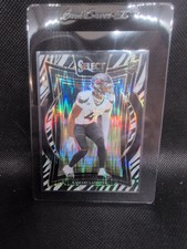2024 Panini Select - Concourse Kamari Lassiter #77 Zebra Shock Prizm (RC)
