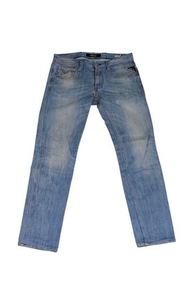 Replay Anbass Herren Jeans - M914 - blau - Stretch W31 / L32