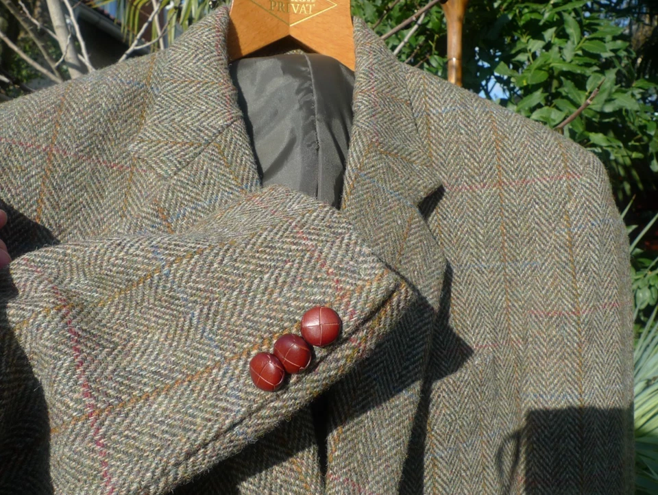 schöner Sakko Blazer Jacket orig. Harris Tweed, ~ Gr. 50, top! - Bild 1 von 4
