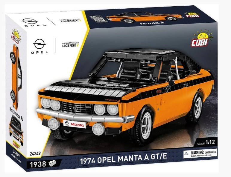 COBI 1974 OPEL MANTA A GT/E Scale 1:12 - Bild 6