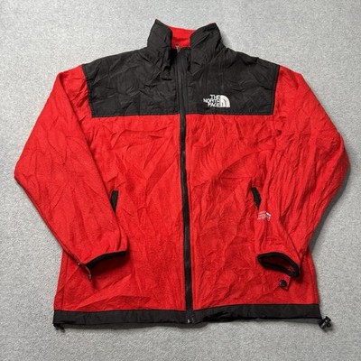 North Face Summit Series Denali Jacket Mens Small Red Fleece GORE Windstopper