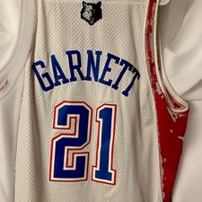 Kevin Garnett 2004 All Star Jersey Size XL Authentic Jersey 