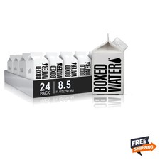 Mini Boxed Water 8.4 oz Plant-Based Cartons B...