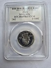 2001-S New York State Quarter 90% Silver PCGS PR-69 DCAM Flag Label "Beauty" — photo 7