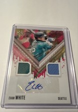 2021 Panini Diamond Kings - Dk Material Signatures Evan White #DKMS-EW AU MEM RC