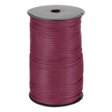 Polypropylene rope 1/4", 100m red brick