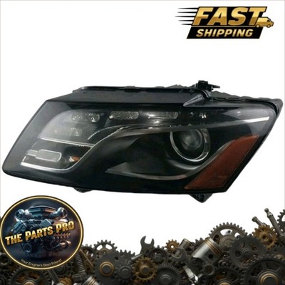 09-12 Audi Q5 Left Driver Side OEM Halogen Headlight Headlamp Valeo 8R0941003