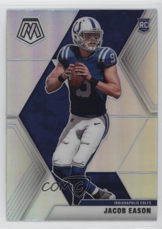 2020 Panini Mosaic Rookies Silver Prizm Jacob Eason #236 Rookie RC 1m06
