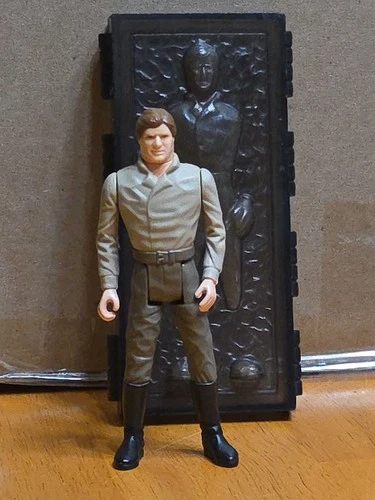 Kenner Star Wars 1984 Han Solo and Carbonite Block Figure Last 17 POTF