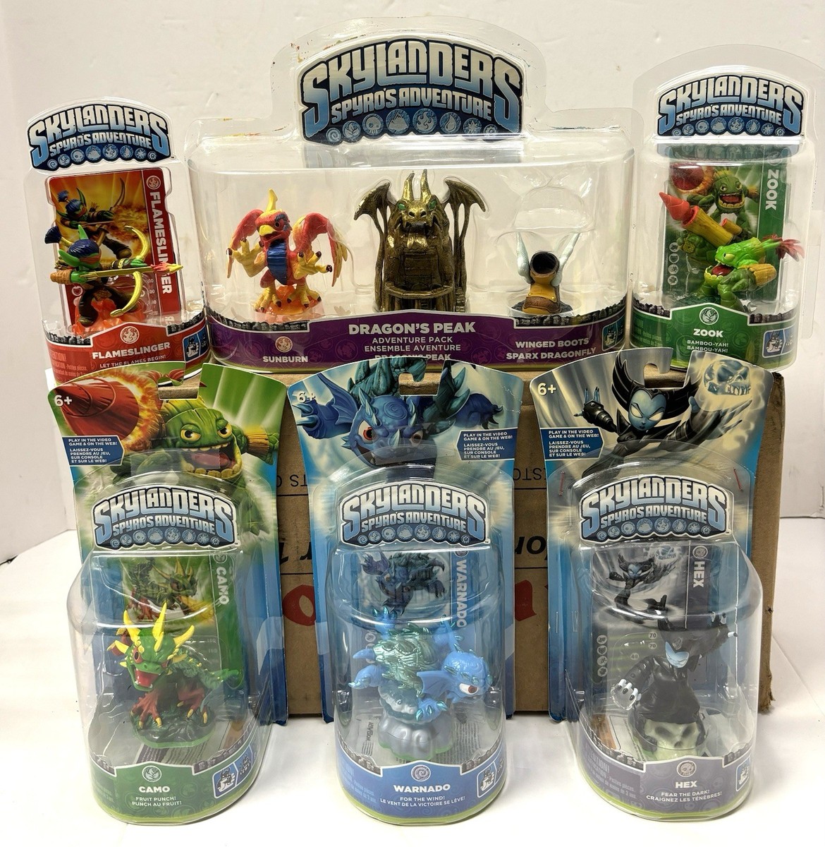 Skylanders Spyro's Adventure Lot Of Used *Open Packages