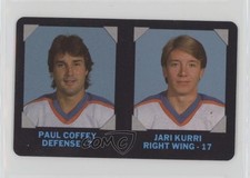 1985-86 7-Eleven NHL Collectors' Series Paul Coffey Jari Kurri #6 HOF 1d0j