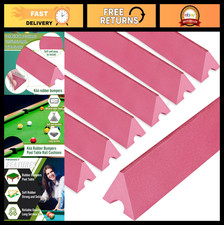 6 Pack Rubber Bumpers for 8ft Pool Table - Replacement Rail Cushions Accessori