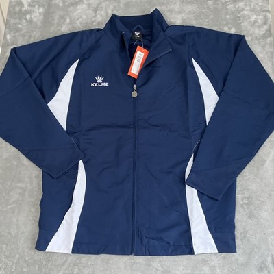 Kelme Team Track Jacket XL Navy Blue Full Zip 