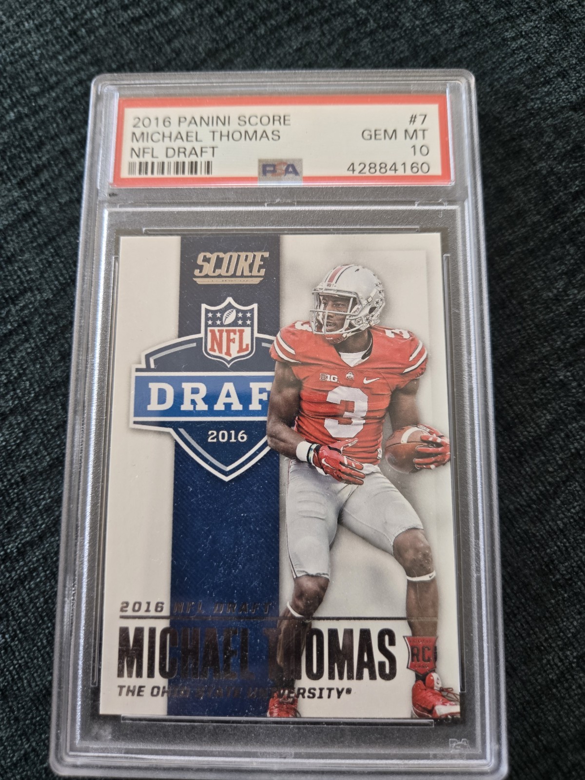 Michael Thomas Panini Score NFL Draft #7 Base