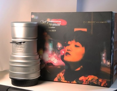 Lomography Daguerrotype Achromat 2.9/64mm Art Lens fits Canon EF  Silver Finish