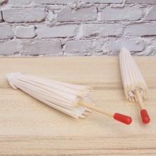 2 Pcs Umbrella Crafts for Kids Chinese Japanese Paper Decorative Parasol