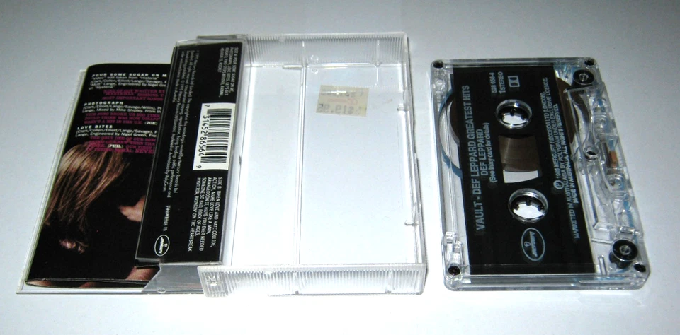 Def Leppard - Vault - Greatest Hits - Cassette Tape - VGC - Image 3 of 3
