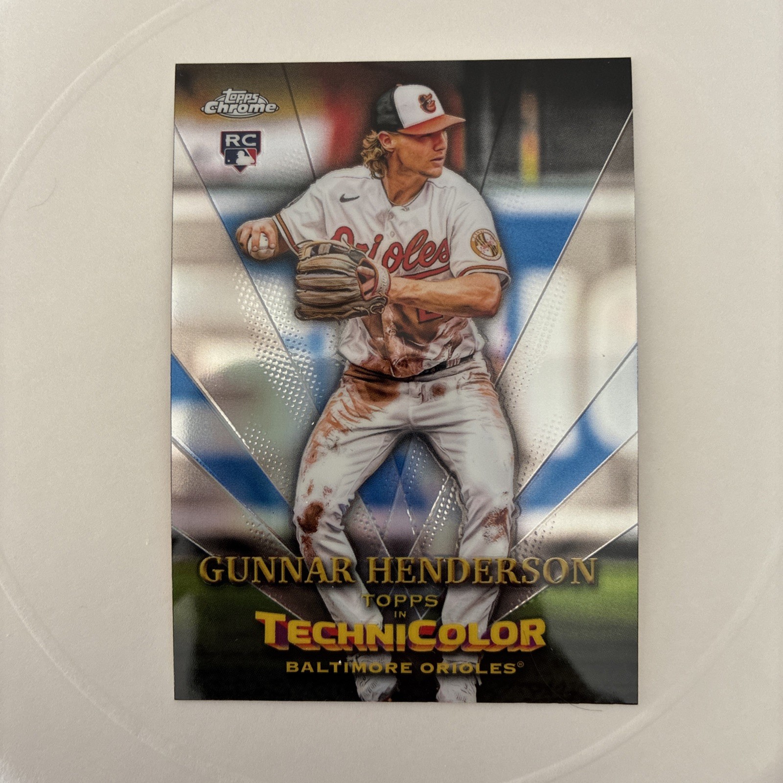 Gunnar Henderson 2023 Topps Chrome Topps In Technicolor #TT-19 Orioles Rookie