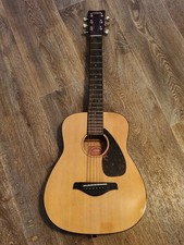 Yamaha JR2S 3/4 Size Acoustic Guitar Natural w/Solid Spruce Top Bag Included