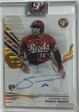 2024 Topps Pristine Sealed PA-NM Noelvi Marte Gold Pristine Rookie Auto /50 REDS