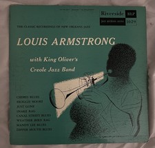 Louis  Armstrong with King Oliver’s Creole Band Red Vinyl 10” LP Record
