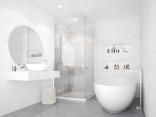 Artic Sparkle Wall Panels 1m x 2.4m x 10mm Easy To install 2 Sided Kit