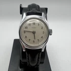 Vintage Timex Women's Mechanical Wind Up Watch 24mm Cream Dial SERVICED