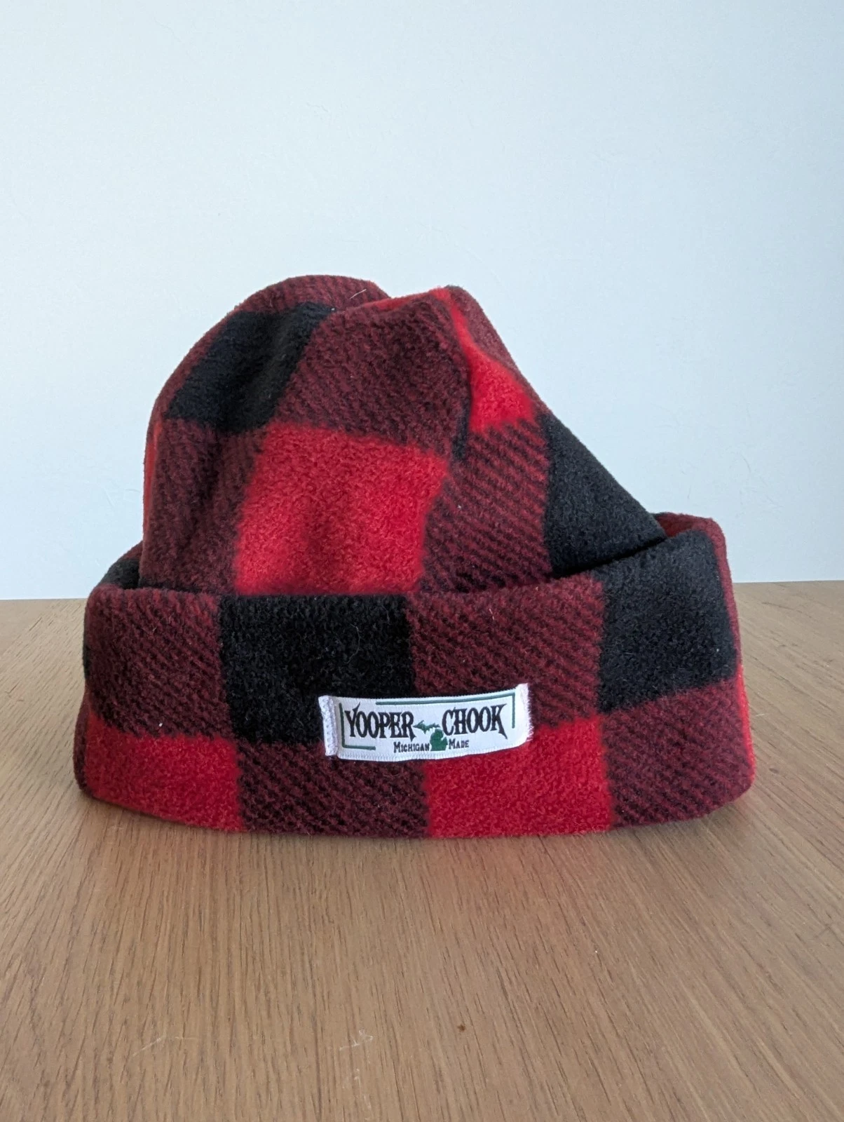 Yooper Chook Fleece Beanie with Chin/Face Cover Made in Michigan Size Large