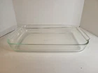 Vintage Pyrex 234-R Clear Glass 4Qt Casserole Dish Lasagna Pan 15x10x2