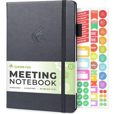 Meeting Notebook   Work & Business Organizer with Notes & Action Items   Note...