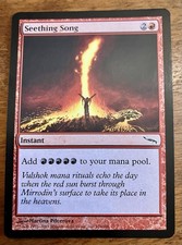 MTG Seething Song Mirrodin #104 Regular Common Card NM/Unplayed Condition