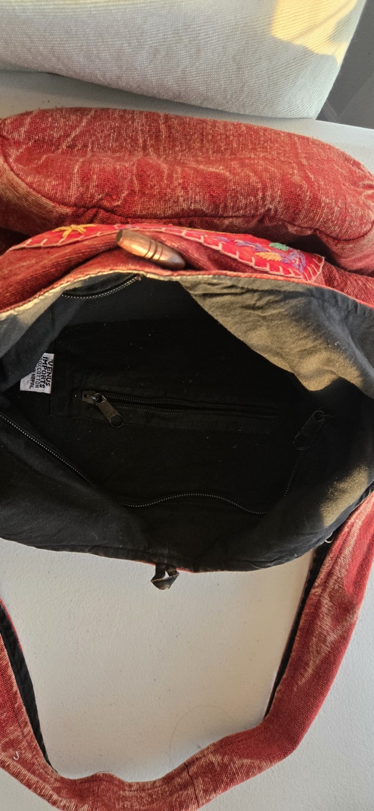 Handmade Multicolor Patchwork Bohemian Shoulder B… - image 5