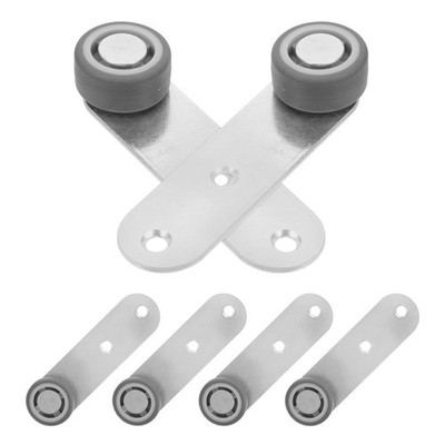 6 Pcs Heavy-duty Sliding Screen Door Rollers Barn Lift Wheel Pulley