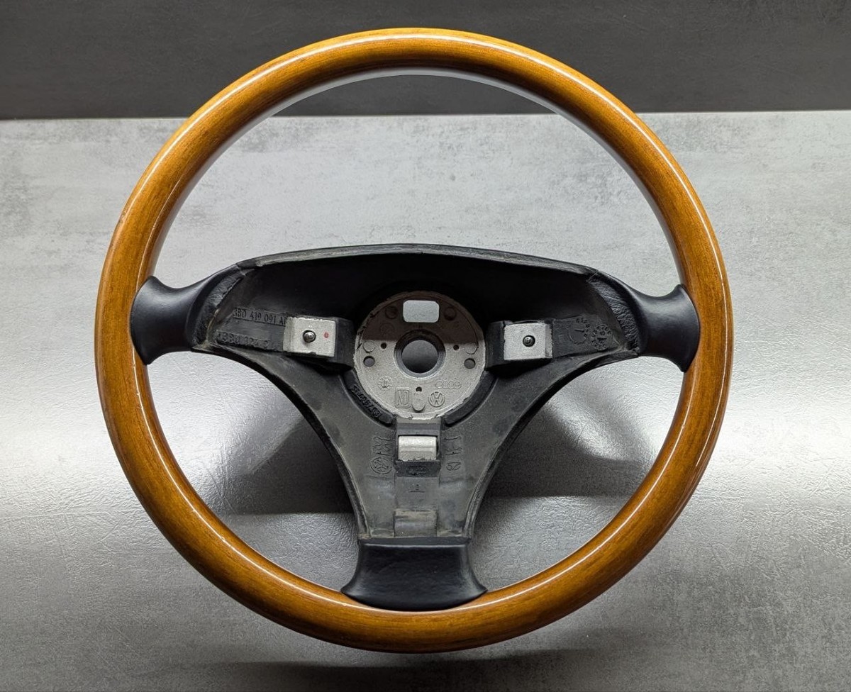 VW Passat B5 B5.5 W8 Wood Wooden Steering wheel 3B0419091AD Golf