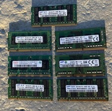 LOT OF 7 Laptop RAM