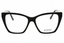 GUESS GU50235-001-52 Eyeglasses Size 52mm 15mm 140mm BLACK Women NEW