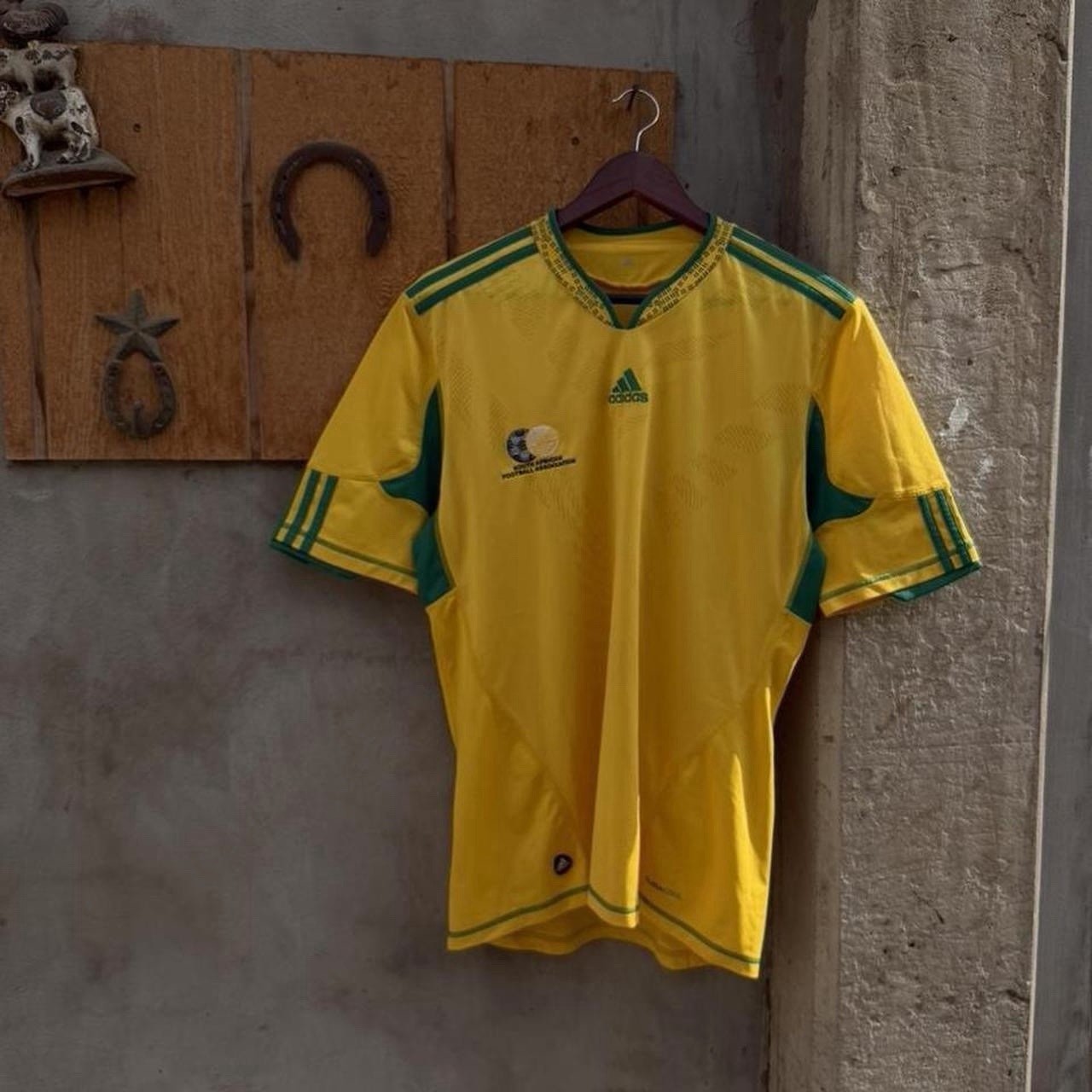 Vintage Adidas 2009/10 South Africa World Cup Home Jersey Size Large Soccer