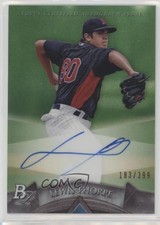 2014 Bowman Platinum Prospects Green Refractor /399 Lewis Thorpe #AP-LT Auto 3z8