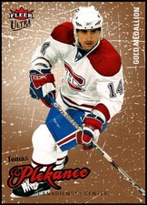 2008-09 UD Fleer Ultra #34 Tomas Plekanec - Gold Medallion FREE SHIPPING!