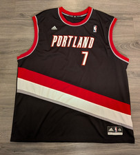 Adidas Black Brandon Roy Portland Trailblazer NBA Jersey Size 2XL 2010 #7