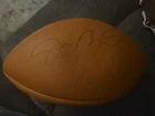 COLLECTIBLE JOE MONTANA UPPER DECK AUTHENTICATED AUTO SIGNED FOOTBALL - Read