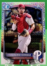 2025 Bowman Chrome - Prospects Alirio Ferrebus #BCP-198 Mojo Refractor (RC)