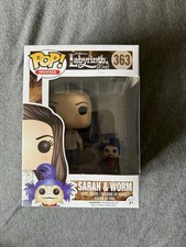 Funko Pop Sarah & Worm 363 Jim Henson's Labyrinth 30 Years Movies Vinyl Figure