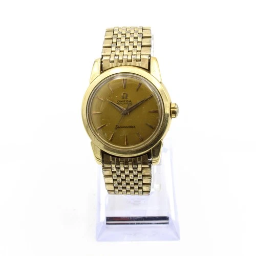Vintage Omega Seamaster 33mm Automatic Men's Gold Filled Wristwatch #WB4394-4
