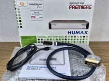 HUMAX Digital PR-Fox C II Digital Receiver Clicktronic Scart Kabel