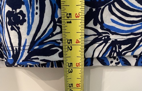 Lilly Pulitzer Etta Maxi Dress NWT Low Tide Navy Pandarama XL - Picture 6 of 10