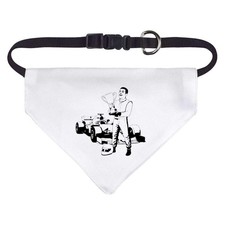 Bandana per cani/gatti/animali domestici 'Racer Celebrating Victory' (PD055333)